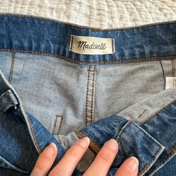 Madewell 90s Straight Leg Denim Utility Jean Size 25 - Picture 9 of 12
